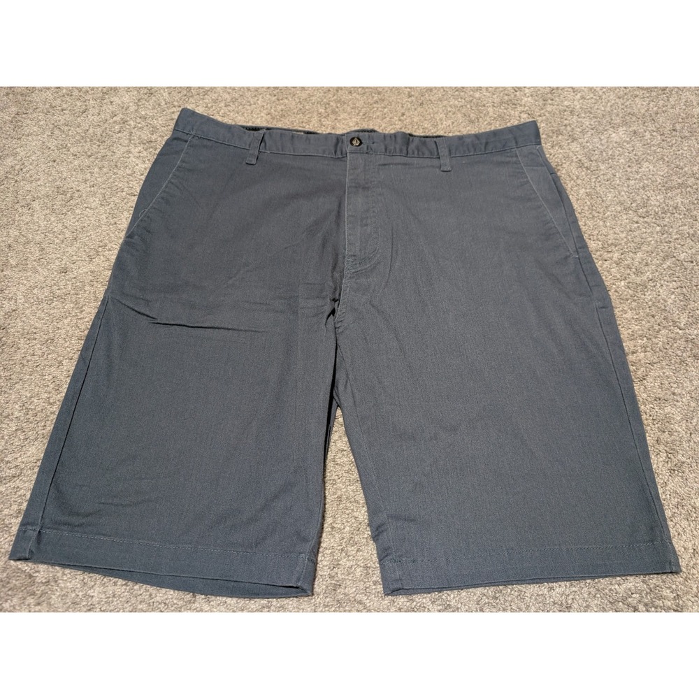 Volcom Shorts Mens 38 Gray Frickin Modern Stretch Chino Skate Surf Casual Solid‎